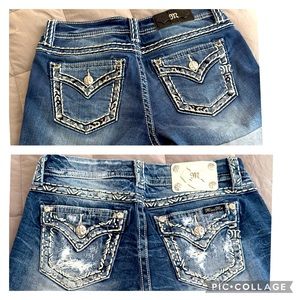 Listing is for 2 pairs Miss Me shirts (size 27)
